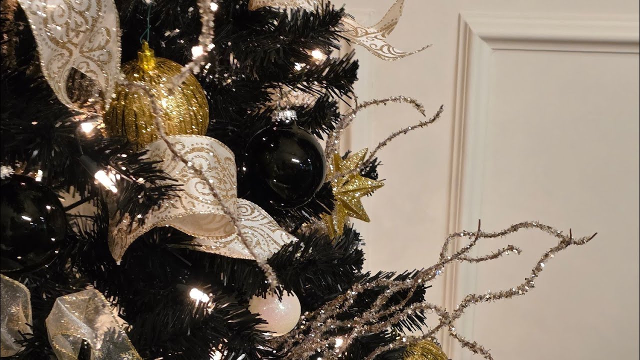 Это ваш знак для украшения ЧЕРНОЙ рождественской елки! 🖤✨7,5-футовая елка с подсветкой и идеи для...