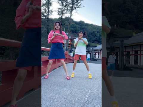 千尋とリンでナルトダンスのシルエット踊ったみた シルエット