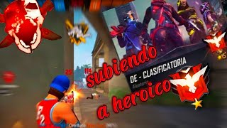 FREE FIRE SUBIENDO MAESTRO EN BR CLASIFICATORIA 🎯🎮 REGIÓN SUR