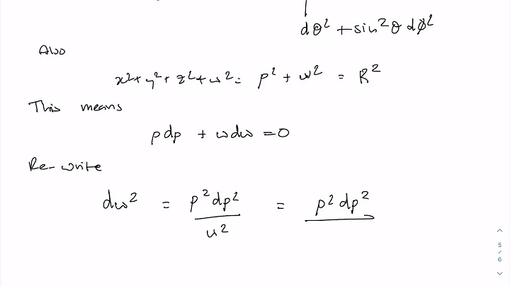 7.4 The Friedman-Robertson-Walker (FRW) metric