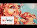 Artist Brian Peterson on Painting Kim, One of His Friends Experiencing Homelessness [Podcast Clip]