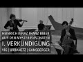 Capture de la vidéo H.i.f. Biber: Mysteriensonate I. Verkündigung, Margit Víg | Christoph Urbanetz | Anton Gansberger