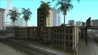 GTA San Andreas LSPD Police Station Shootout & 4 Star Wanted Level