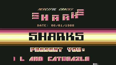 The Sharks Intro 34 ! Commodore 64 (C64)