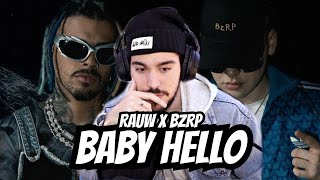 LUV REACCIONA A | RAUW ALEJANDRO, BIZARRAP - BABY HELLO (OFFICIAL VIDEO)