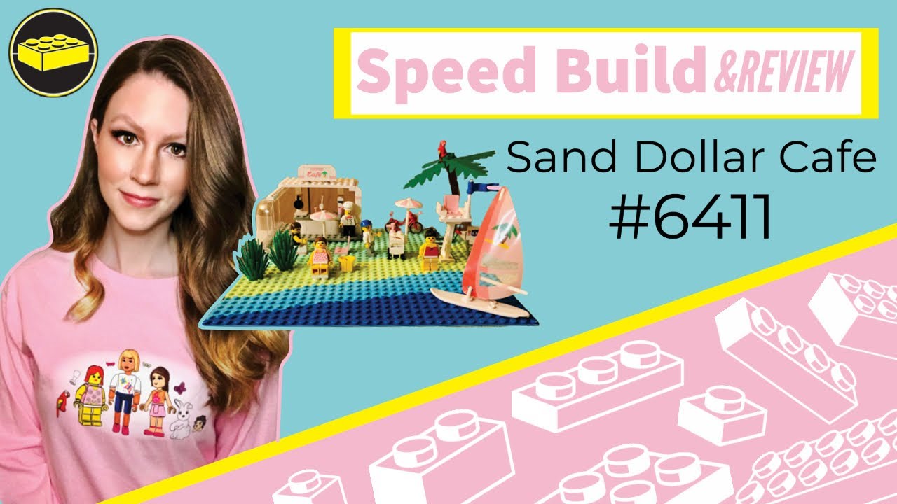 LEGO® Paradisa Set 6411 Sand Dollar Cafe Speed Build and Review
