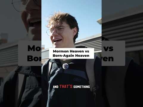 Mormon vs. Christian: Heaven & Salvation Explained #shorts