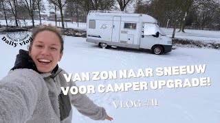 Van Zon Naar Sneeuw. Even Terug In België Voor Camper Upgrade