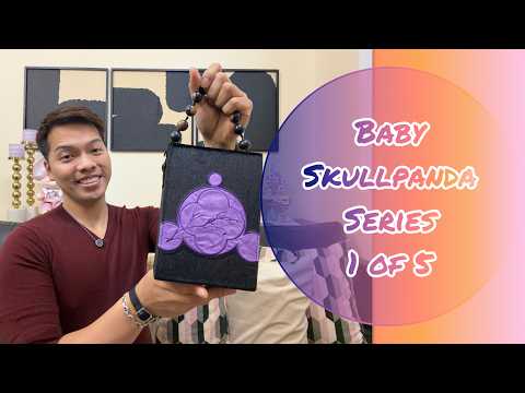Baby Skullpanda Series 1 of 5 || Unboxing: Popmart Purple Baby Skullpanda || IMDEXSTAR YU