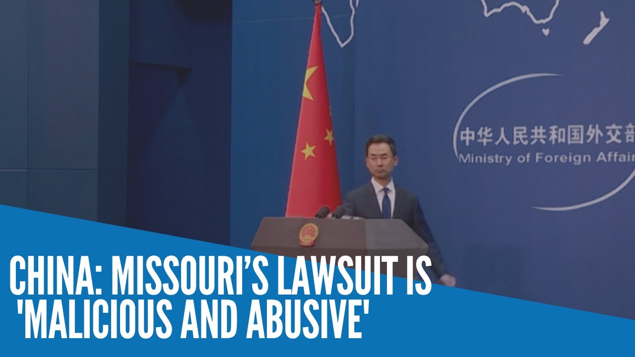 China Missouri’s lawsuit is 'malicious and abusive' YouTube