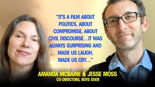 Famous Co-directors Amanda McBaine & Jesse Moss on their film BOYS STATE Net Worth