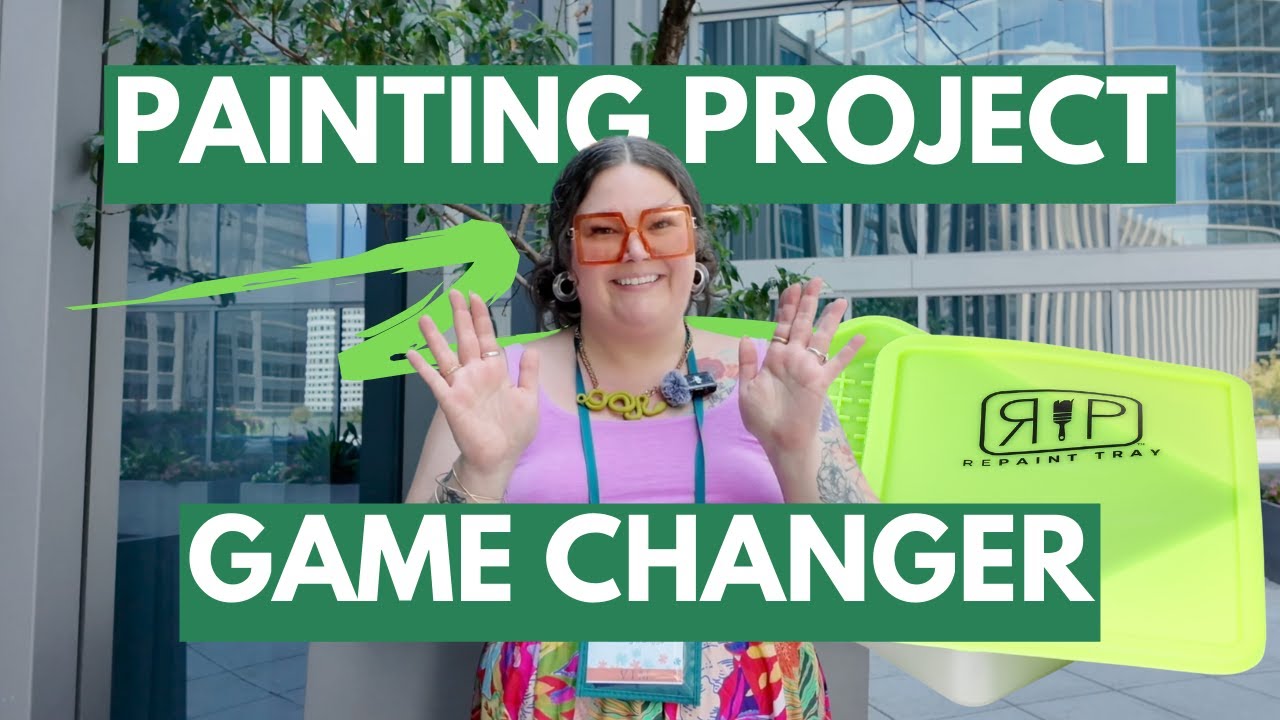 The Best Eco-Friendly and Reusable Paint Tray!