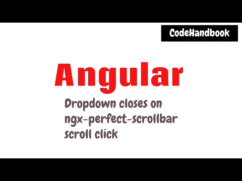Angular : Dropdown Closes on ngx-perfect-scrollbar Scroll Click