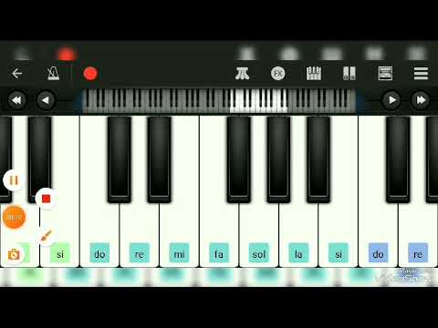 عزف ترنيمة بابا نويل إحنا فاكرينك بسهولة