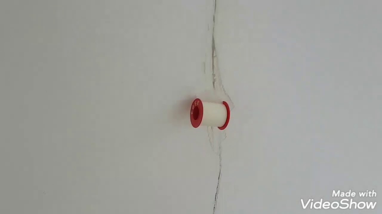 How To Prepare Stress Cracks Before Painting YouTube