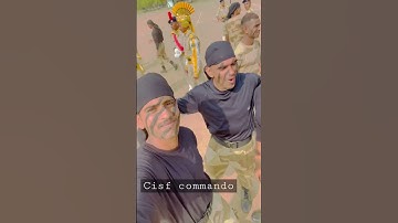 Cisf rtc deoli Rajasthan cisf commando WT demo black commando POP day final demo 2021 batch pushpa