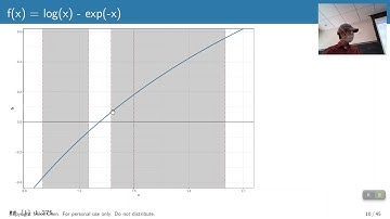 Stats 102A Lec 1 - 2022-02-16 - Week 7 Wednesday - bisection method, derivative approx