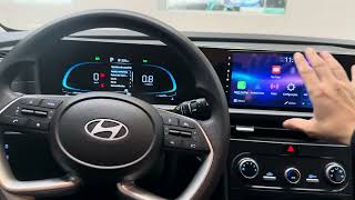 Hyundai Creta PCD 2026 - central multimídia Pioneer 9” com Apple CarPlay e Android Auto sem fio