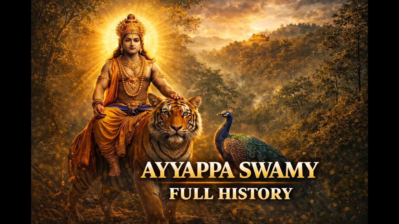 The Divine Journey to Sabarimala 🏔️ | Ayyappa History | TELUGU