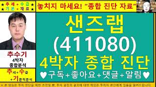 샌즈랩(411080)종목진단및향후주가전망 추수기(추수)전문가