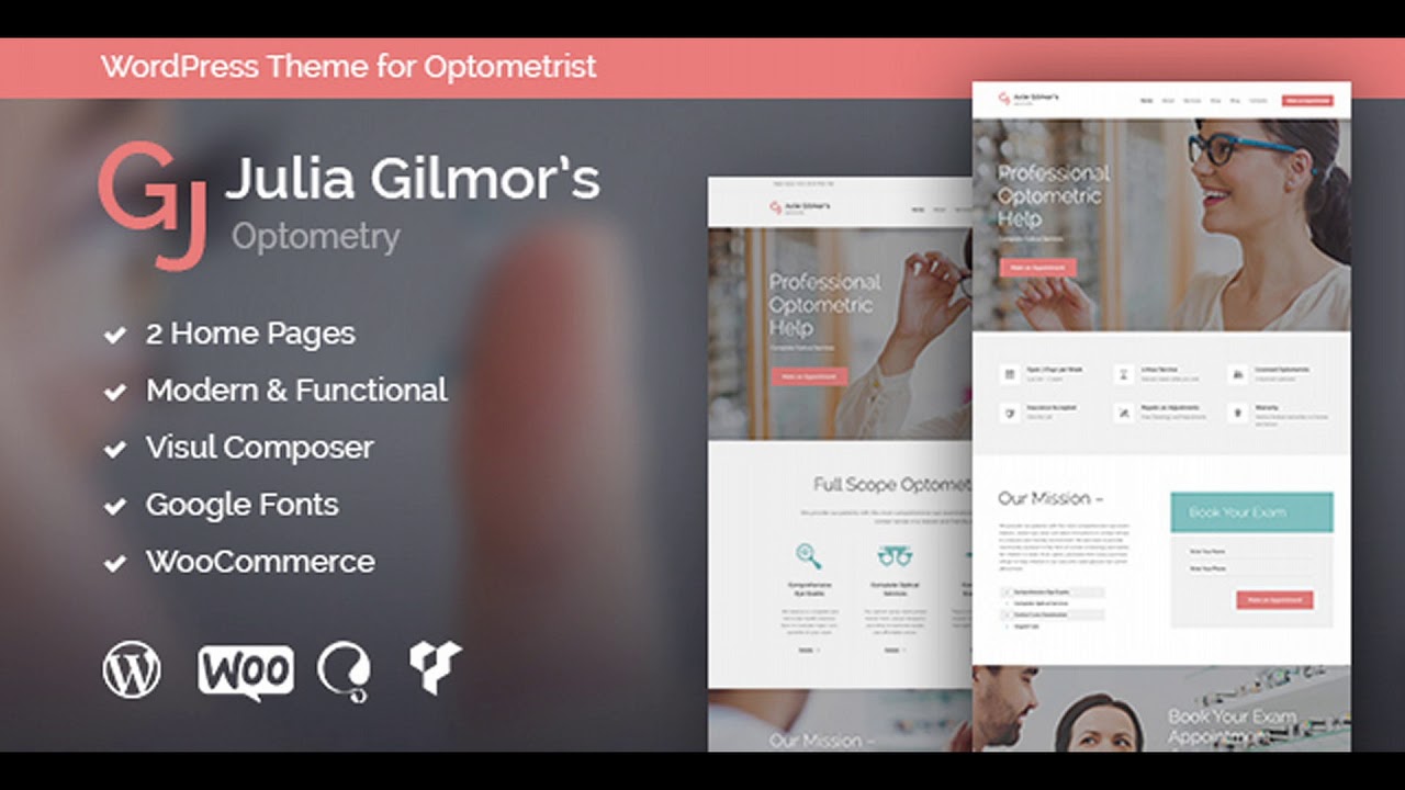 Optometry, Optician & Optics Store WordPress Theme | Themeforest Website Templates and Themes