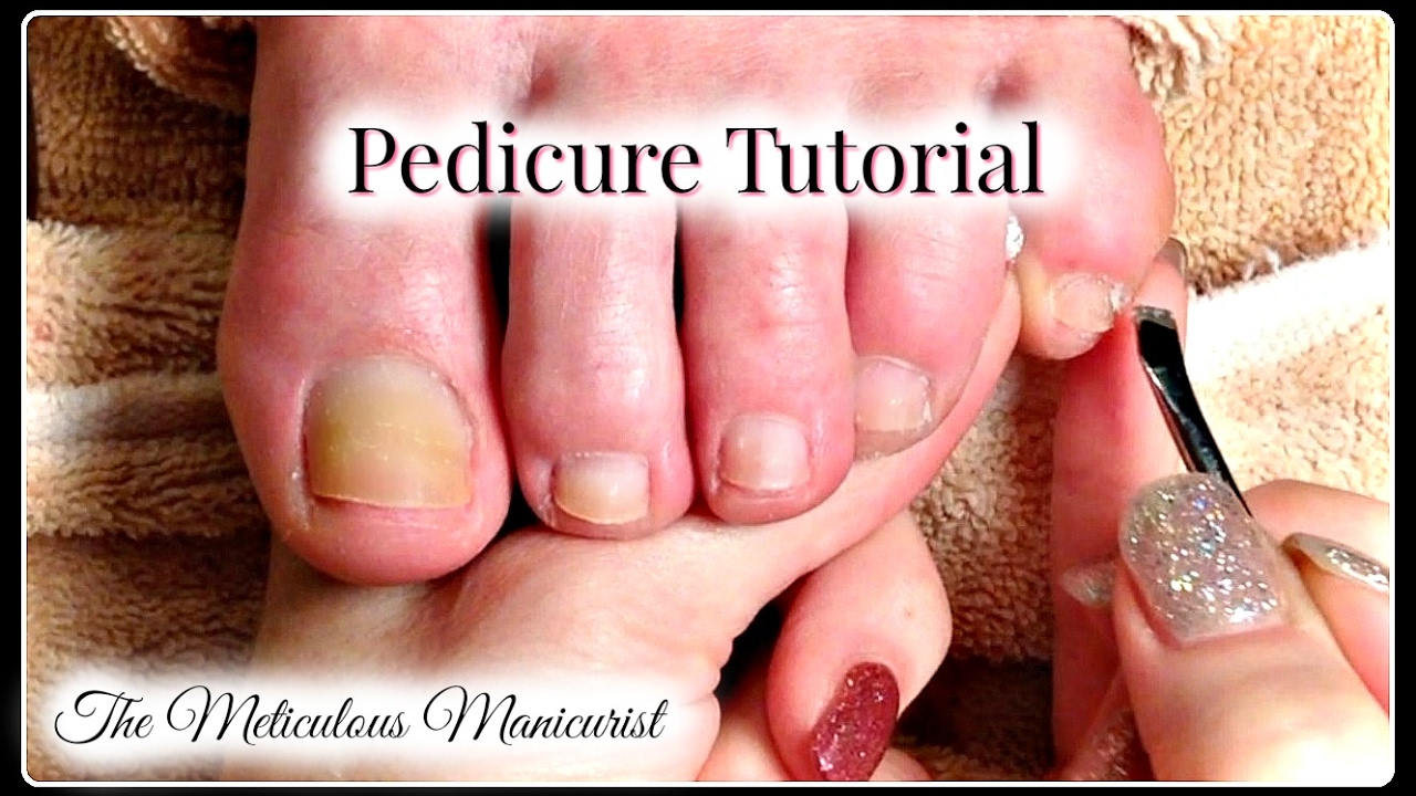 👣Pedicure Tutorial: How to Remove Dead Skin on Toenails 👣 - YouTube