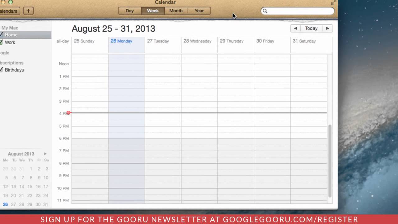 how to get google calendar on mac desktop