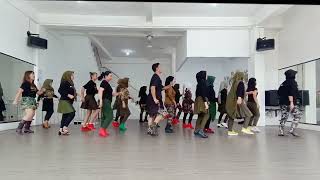 Download Lagu Show Me The Rain Line Dance / Demo by 7 Gym \u0026 Studio Palembang MP3