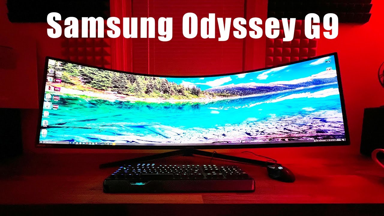 Samsung Odyssey G9 Gaming Monitor Review - HOLY SH*T 