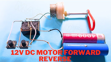 12v DC Motor Forward and Reverse Controller using  g Relay | Forward Reverse using Relay