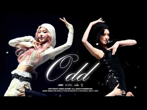 251031~260912 아이브 가을 솔로곡 odd 교차 편집 모음  ive gaeul solo odd 4k fancam stage mix   @ SHOW WHAT I AM
