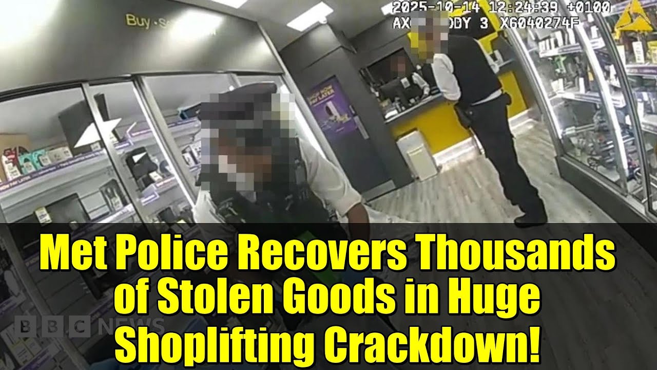 Met Police Recovers Thousands of Stolen Goods in Huge Shoplifting Crackdown!