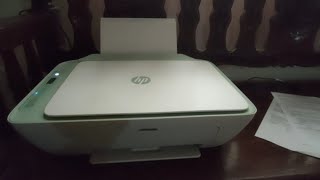 How to connect the HP DESKJET 2777 Printer to WIFI Network (Tagalog)