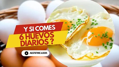 ¿Está bien comer 6 huevos al día?