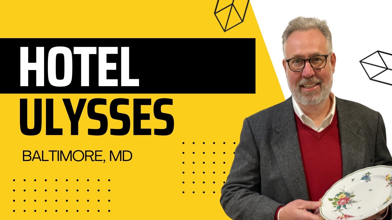 My Tour of Hotel Ulysses in Baltimore, Maryland YouTube