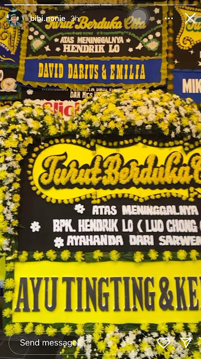 Ayu Ting Ting - Bunga untuk Yeye #betrandputraonsu #sarwendah #thaniaputrionsu #ayutingting