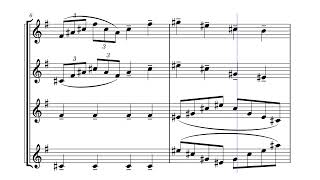 Clarinet Quartet - by Gabriel Lanas