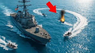 Pirates Challenged US Navy Ship – BIG MISTAKE...