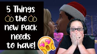 5 Things that HAVE to be in the Sims 4 Wedding Pack...😍