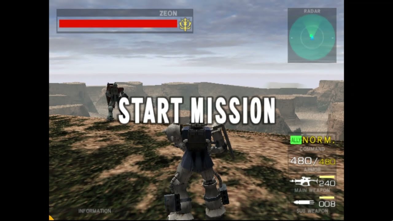 Mobile Suit Gundam Federation Vs. Zeon Earth Federation Campaign Part 6