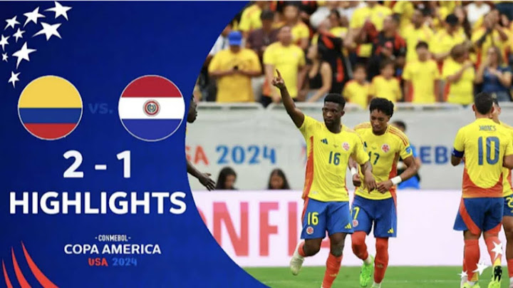 Colombia🇨🇴 vs Paraguay🇵🇾 2-1 HIGHLIGHTS | Copa America 2024