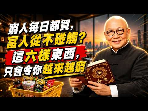 岑逸飛：窮人天天買，有錢人一眼就避開！呢6樣嘢，正偷偷掏空你嘅晚年積蓄｜中老年生活