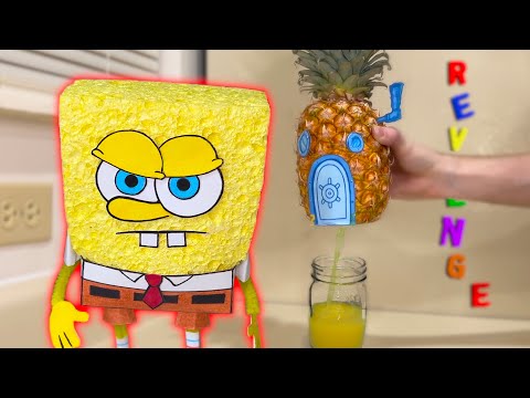 I Juiced SpongeBob's House