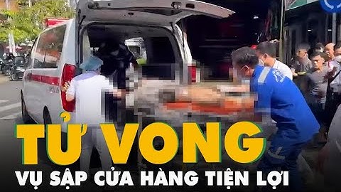Vụ sập cửa hàng ở TP.HCM: Một nữ sinh lớp 9 tử vong do bị hàng hóa, khung thép đè lên