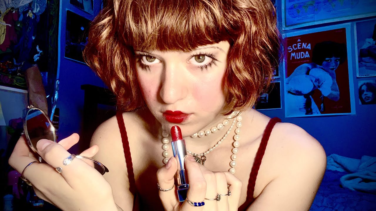 asmr ~ doing my makeup look on you & me (vintage inspired) 💋