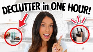 10 Tricks to DECLUTTER Your Entire Home In ONE-HOUR!