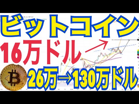 🚀ビットコイン2025年クリスマスに16万ドル!? 今サイクル26万ドル、2035年130万ドルの衝撃予測！