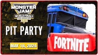 Monster Jam World Finals XXIII Pit Party | May 18, 2024 | World Finals 2024