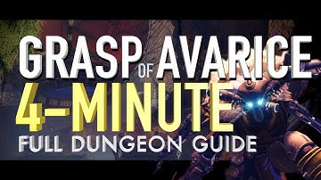 GRASP OF AVARICE // 4-MINUTE COMPLETE DUNGEON GUIDE