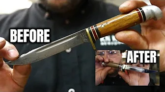Restoring a Client's Antique Knife! - [Western Cutlery]